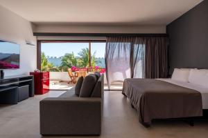 Postel nebo postele na pokoji v ubytování My Blue Hotel Holbox
