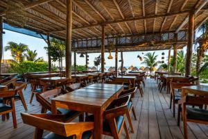 Restaurace v ubytování My Blue Hotel Holbox