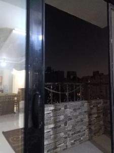 Balkón nebo terasa v ubytování غباوي موتل