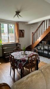 Posezení v ubytování Maison d'hôte Augeard