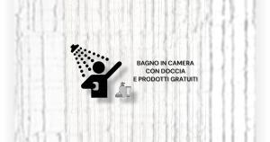 Certifikát, hodnocení, plakát nebo jiný dokument vystavený v ubytování CAMERA con BAGNO PRIVATO 04