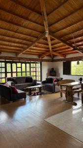 Posezení v ubytování Finca Hotel Paraiso Urrao