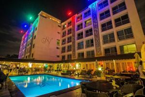 Bazén v ubytování Napolitano Hotel nebo v jeho okolí