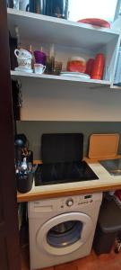 Dapur atau dapur kecil di Studio Voile au vent