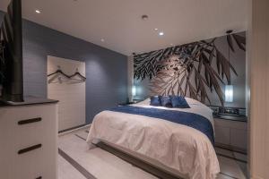 Katil atau katil-katil dalam bilik di ホテル 兆 各務原店 Hotel CHO Kakamigahara