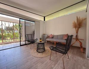 Posezení v ubytování Yopo Resort - Suite Yopal