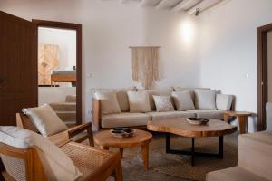 Posezení v ubytování Pure Mykonos Villa