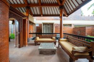 Posezení v ubytování Casa Dewa Suite Villa Ubud