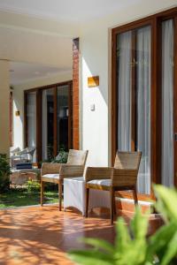 Posezení v ubytování Casa Dewa Suite Villa Ubud