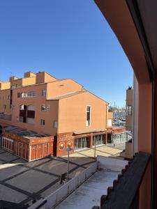 a view of a city from a building at Studio Le saint Clair centre port in Cap d'Agde