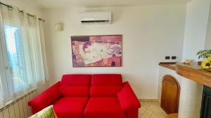 Χώρος καθιστικού στο Villetta Niccolò