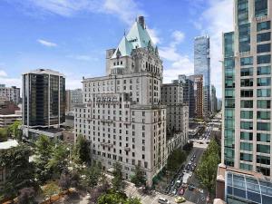 Nespecifikovaný výhled na destinaci Vancouver nebo výhled na město při pohledu z hotelu