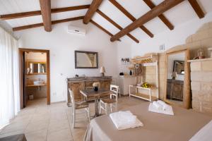 Kuchyň nebo kuchyňský kout v ubytování Agriturismo Costarella Masseria