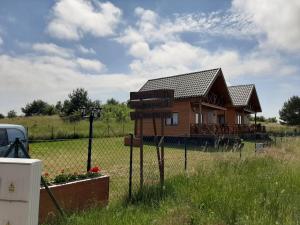 Vonkajšia záhrada v ubytovaní Czarcie Chatki