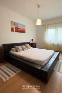 Postel nebo postele na pokoji v ubytování Apartamento Praia de Espinho