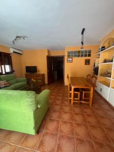 Χώρος καθιστικού στο Casa la colina