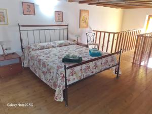 Postel nebo postele na pokoji v ubytování La Casa di Tella - Portopaglia free wifi - free parking