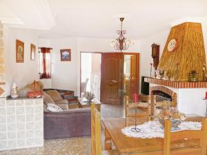 Uma área de estar em Villa Francisca