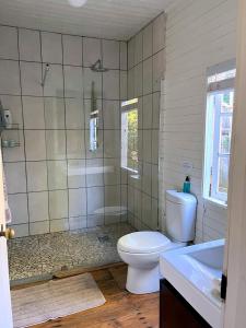 Koupelna v ubytování Bos en See + 24 fotografií