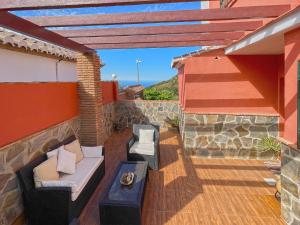 Uma varanda ou terraço em Villa Francisca