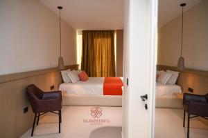 Area soggiorno di Hotel Skanderbeg