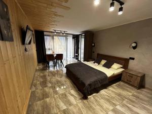 Postel nebo postele na pokoji v ubytování Міні Готель SPA Excellent Family