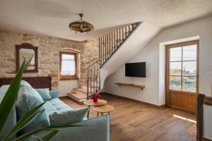 Μια τηλεόραση ή/και κέντρο ψυχαγωγίας στο Apartment Valerija