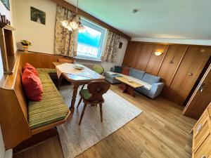 Posezení v ubytování Panorama-Ferienwohnung Isser