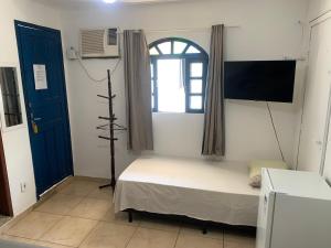 Postel nebo postele na pokoji v ubytování Aloha Beach Temporada