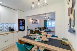 Et opholdsområde på Apartman Mia