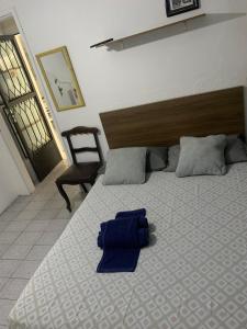 Postel nebo postele na pokoji v ubytování Aloha Beach Temporada