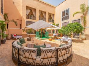 Patio nebo venkovní prostory v ubytování riad kasbah privilège and spa
