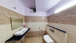 Koupelna v ubytování Hotel Eleven Elites
