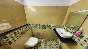 Koupelna v ubytování Hotel Eleven Elites