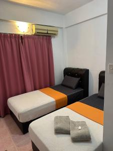 Postel nebo postele na pokoji v ubytování Teresek View Motel + 10 fotografií