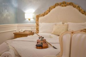 Letto o letti in una camera di Tesoretto Hotel
