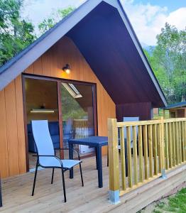 Balkón nebo terasa v ubytování Panticosa Lodge
