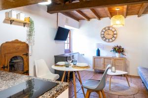 Posezení v ubytování Apartamentos Rurales La Laguna Somiedo