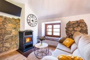 Posezení v ubytování Apartamentos Rurales La Laguna Somiedo