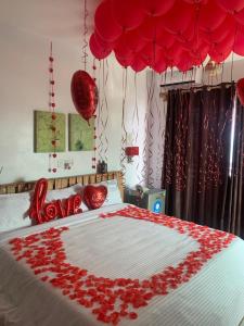 Postel nebo postele na pokoji v ubytování AVISTA Beach Resort Lekki Lagos