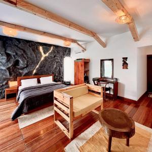 Postel nebo postele na pokoji v ubytování AVISTA Beach Resort Lekki Lagos