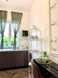 TV a/nebo společenská místnost v ubytování Umi B&B