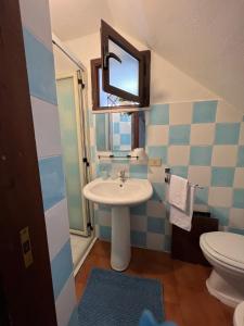 Koupelna v ubytování Casa Fico D'India