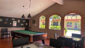 Biliár nebo kulečník v ubytování Hotel Don Andres