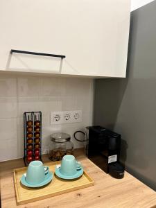 Η κουζίνα ή μικρή κουζίνα στο Moderno Estudio en Usera - A 15 minutos del centro Madrid