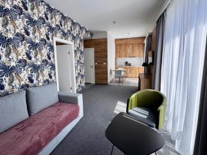 Kuchyňa alebo kuchynka v ubytovaní SW Apartamenty Czarna Góra
