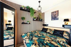 Postelja oz. postelje v sobi nastanitve Wellness Apartmány Andrea