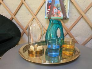 Foto dalla galleria di Entschleunigung pur - gemütliche Jurte im Grünen a Lindenberg