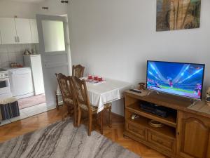 Kuchyň nebo kuchyňský kout v ubytování Guest House Konak kod Danke