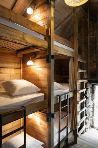 Postel nebo postele na pokoji v ubytování Relais - U Machjonu